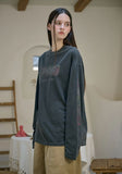 Square Bear Pigment Long Sleeve