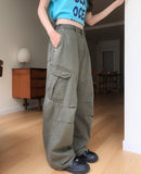 Poner Cation Parachute Diagonal Cargo Pants