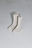 matte half rain boots