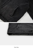 Porto snap 2-way zip-up jacket