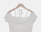 Mumin Halter Short Sleeve T-shirt