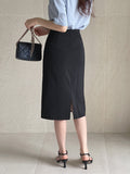 Natale Pin Tuck Shirring Wrap Skirt