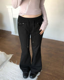 Vine Shibori Back Pocket Bootcut Pants