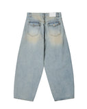 Cien flap pocket curved denim