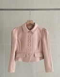 Mikel Collar Short Jacket Long Skirt Set