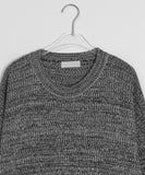 [unisex] Konde Bokashi Round Over Knit