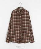 [unisex] Doico Check Over Shirt