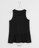 [BAONHAUS] Remine Frill Layered Sleeveless