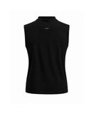 [mnem] Piercing Half-Neck Sleeveless