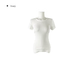 [Planning] Niu Shirring Short Sleeve T-Shirt