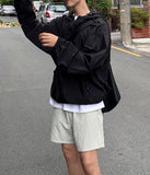 Summer thin wind hood jacket