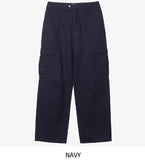 P.O. Straight Cargo Cotton Pants