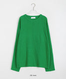 [unisex] Hatoyu Color Summer Boucle Over Knit