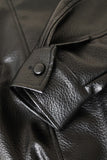 [ EEUN MADE] Biker clip leather jumper