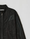 SICKLE BIKER DENIM JACKET
