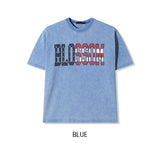 Blossom Printing Pigment Short Sleeve T-shirt