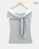 Cornell Off-shoulder Short Sleeve T-shirt