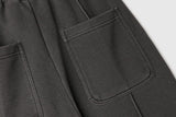 Noir Pigment Wide Sweatpants