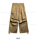Harpy 3 Snap Pintuck Wide Cargo Pants