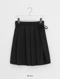 Pendar Ribbon Layered Banding Midi Skirt