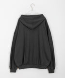 Mitsuna two-way printing hood zip-up