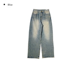 Keds Vintage Washing Wide Denim Pants