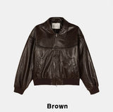 Glow Crack Leather Jacket
