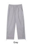 Nello Brushed Nylon Zipper Pants