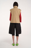 two way Elastic-waist pants