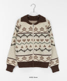 Kito Nordic Knit Zip-Up