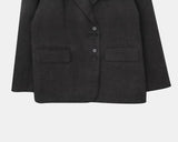Yubil Button Collar Pocket Blazer Jacket