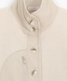 Tutil Button Over Fleece Jacket