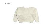 Ari lip neck loose fit knit