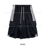 Color Track Big Pocket Bermuda Pants