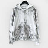 Ranan Printed Hooded Zip-Up