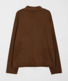 [BAONHAUS] Gelty brushed tension polar tee