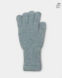 Naming Wool Bocashi Knit Touch Hole Finger Gloves