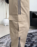 Aini Track Cotton Cargo Pants