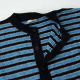 Hairy st color matching cardigan