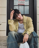 Hard Vintage Washed Cargo Denim Pants