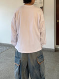 Stitch Line Over Long Sleeve