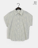 Sonnel Check Roll-Up Short Sleeve Shirt