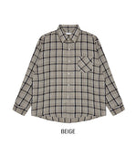 Doze loose fit check shirt