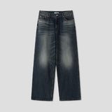 Katra Semi-Wide Denim Pants
