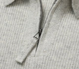 Renyu Hachi Zipper Collar Knit