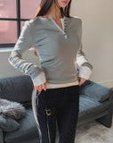 Methi Button Henley Long Sleeve
