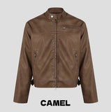 Bolt Vintage Trackline Leather Jacket