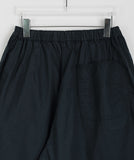 [unisex] Oyuko Banding Pintuck Bermuda Cotton Pants