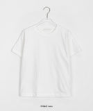 Shotani Color Basic Crop Short Sleeve Tee