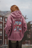 [2-WAY] Ear Stand Pigment Hood Zip-Up